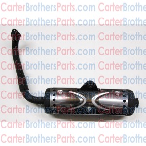 Carter Talon 150 Muffler Comp Exhaust Full Front