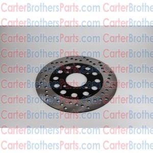 Carter Brothers 150 Brake Disc / Rotor Rear Top